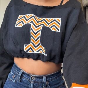 Texas Longhorns crop vintage sweatshirt small